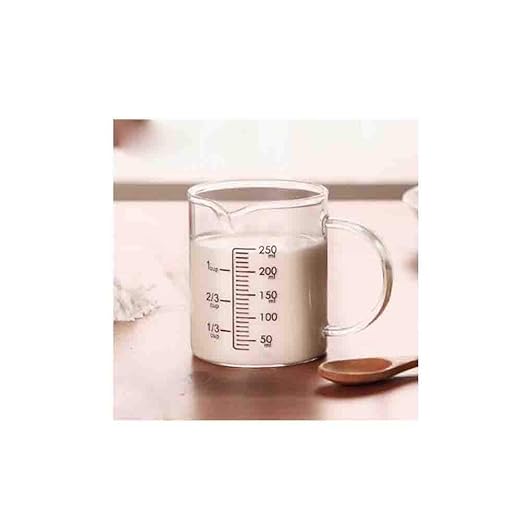 Compra GUYUEXUAN Vaso Medidor, Vaso con Escala, Vaso de Leche ...