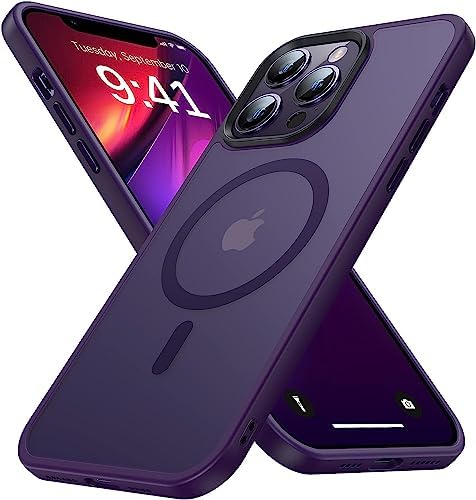 LENOK Strong Magnetic for iPhone 14 Pro Max Case, Compatible with