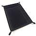 Harbor Loot Brand Black Dice Tray - Perfectly Sized at 8.5 x 11.25 Inches Unsnapped and 6.5 x 9.5 Snapped - Designed by Gamers - Packs Flat, Protects Your Table, and Keeps Dice Where They Belong
