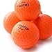 Chastep Practice Foam Golf Balls 1.68 Inch Indoor/Outdoor Limited Flight High Density 12 Count Orange