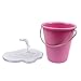 Creative Pencil Holder, Design Floating Bucket Pen Case Container Ideal Desk Accessory, Cute Pencil Holder for Desk,Pink