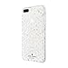 kate spade new york Protective Hardshell Case for iPhone 8 Plus - also compatible with iPhone 7 Plus - Confetti Dot Clear / Gold Foil / Silver