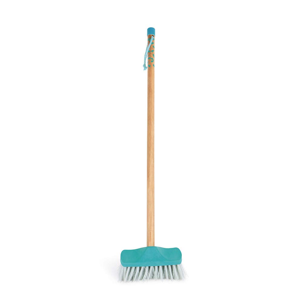 Janod - Large wooden garden broom for children aged 3 and up - Height 73 cm - For gardening and outdoor activities - From 3 years old — image 1