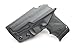 CYA Supply Co. Base IWB Concealed Carry Holster Veteran Owned Made in USA - Fits Sig Sauer P238 Black