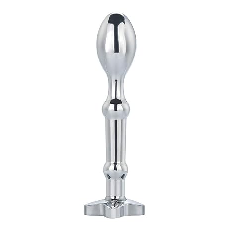 DOGZI Analplug Analstöpsel Aufblasbarer Mund Ballon mit Pumpe Silicone Sexspielzeug, Aluminiumlegierungs-Gesichts-Basis-Anal-