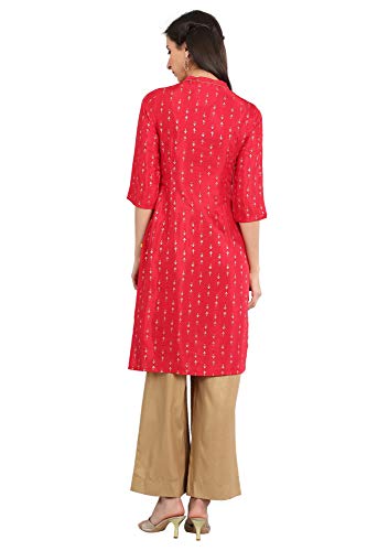 Aurelia-Womens-Silk-Straight-Kurta