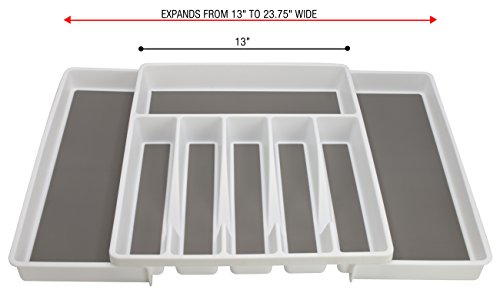 4 Sorbus+Organizer+Expandable+Silverware+Multi+Purpose