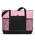Gemline Select Zippered Tote 1100-Pink-O/S
