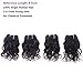 Brazilian Human Hair Weave Bundles Virgin Unprocessed Remy 100 Hair Extensions One Bundle 50G 4 Bundles 200G Black Natural Color ¡­ (10 10 10 10, Italian Curl)