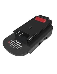 Adaptador de 20 V a 18 V para batería negra y decker convertida de 20 V batería de litio a 18 V batería negra y decker HPB18 HPB18-OPE 244760-00 A1718 FS18FL FSB18