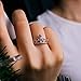 Umode Jewelry Exquisite Crown Shaped Clear Micro Cubic Zirconia Diamond Accented Ring (6)