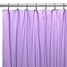 Dependable Industries inc. Essentials Vinyl Shower Curtain Liner 3 Gauge Reinforced with 12 Metal Grommets Magnetized Bottom 70