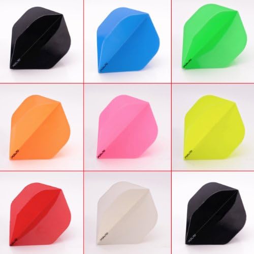 5 x Mixed Sets of R4X Solid Colours Dart Flights Standard Shape