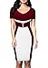 Viwenni Women's Vintage Summer Business Party Working Pencil Dress