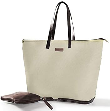lightweight tote bag with zipper