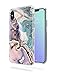 Recover Agate Slice Marble iPhone Xs Max Case. Soft Protective Silicone Cover for iPhone Xs Max. (Agate Slice)