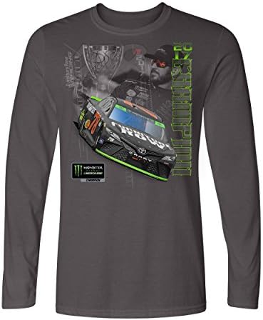 SMI Properties Martin Truex Jr 2017 Monster Energy NASCAR Cup Series Champion Long Sleeve T-Shirt (XXXLarge)