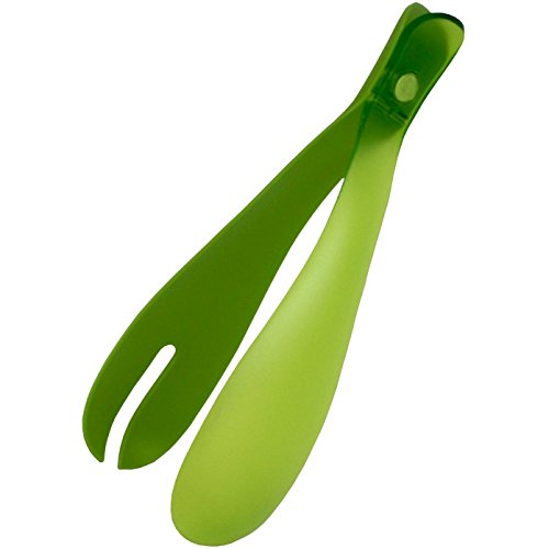 Progressive 2 Piece Green Magnetic Salad Tongs