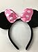 12- Mickey Headbands, Ariel mermaid Mickey Ears, Ariel theme party Mickey Headband, Minnie Headbands, Minnie Ears