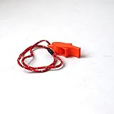 XiDaJe Orange Camping Hiking Security Emergency Whistle