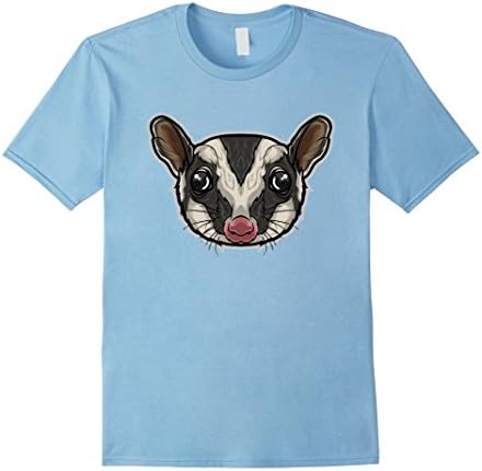 Men's Sugar Glider Possum Domestic Cute Pet Animal T Shirt Large Baby Blue