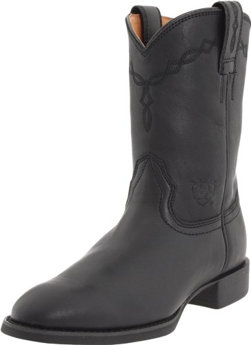 Ariat Men's Heritage Roper Boot,Black,10.5 EE US