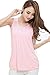 Smallshow Women's Maternity Nursing Tank Top Sleeveless Comfy Breastfeeding Clothes (M)