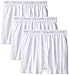 Calvin Klein Men's Cotton Multi-Pack Knit Boxers, 3 White, Large