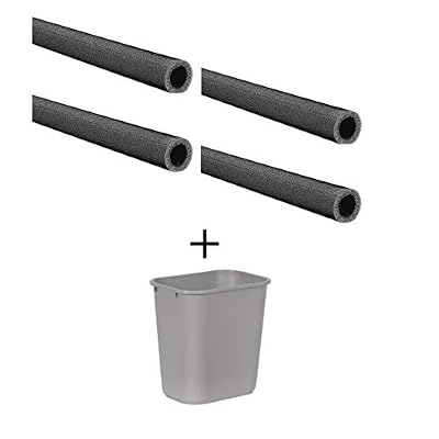 2-5/8" x 6 ft. Polyethylene Pipe Insulation, 3/8" Wall