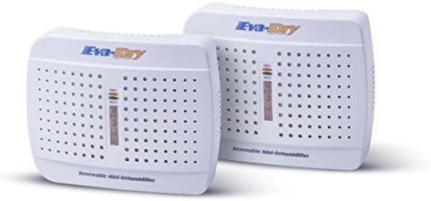 Eva-dry E-333 Renewable Mini Dehumidifier 2-PACK