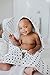 Muslin Hooded Bath Towel for Baby or Toddler with Terry Cloth Interior 33 inches