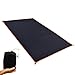 GEERTOP Ultralight Tent Footprint Waterproof Black Tent Tarp Ground Sheet Mat for Under Tent, Camping, Backpacking, Hiking, Picnic