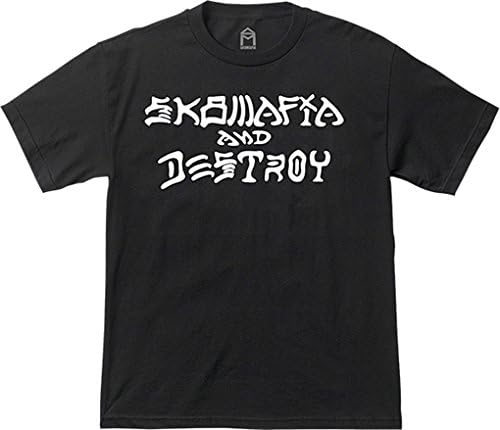 Sk8mafia Destroy Tee Large Black