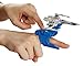 Hot Wheels Star Wars Blast Attack Starship Vehicle (Episode 7 Hero Blue Starfighter Open Wing - Battle Damage)