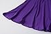 LARACE Women Solid Sleeveless Tunic For Leggings Swing Flare Tank Tops (3X, Deep Purple)