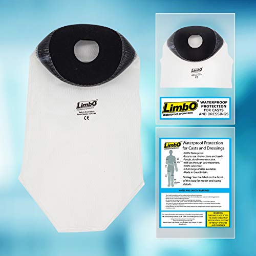 LimbO-Waterproof-Protectors-Dressing-Cover-Adult-Hand-Shower-Cover-MITT-22-25-cm-Forearm-Circ