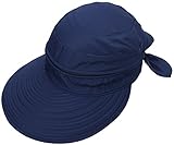 Simplicity Women's UPF 50+ UV Sun Protective Convertible Beach Visor Hat