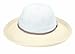 Wallaroo Hat Company – Women’s Victoria Two–Toned Sun Hat – UPF 50+ Sun Protection, Wide Brim, Packable Design and Adjustable Sizing for Medium Crown Sizes (White/Natural)