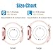 Tobfit Silicone Slim Bands Compatible for Fitbit Versa 2/Versa/Lite/SE, Narrow & Thin Sport Wristbands with Metal Buckle for Women/Men, Wine Red/Sand Pink, Small