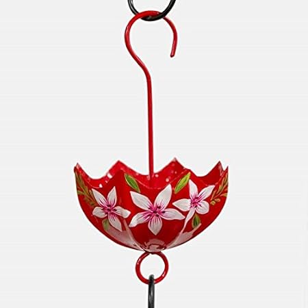Amazon Com Parasol Ant Moat For Hummingbird Feeder Red Botanical