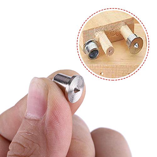 8 Pcs Wood Dowel Centers Tenon Alignment Tool Points Marker 6mm 8mm 10mm 13mm(Hollow) - Thumbnail 4