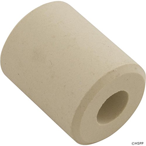 Ceramic Weight, Blue-White, 3/8" od x 1/4" id Flex Tubing Conn
