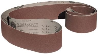 2" x 72" Aluminum Oxide X Backing for Knifemaking (80 Grit)