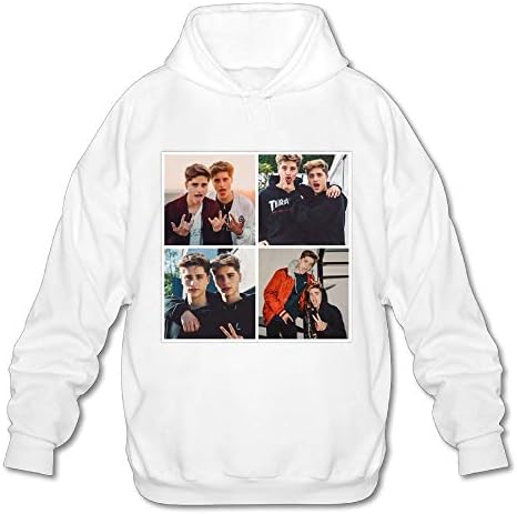 Sheafenie Mens Martinez Twins Warmth White Fleece