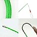 Fish Tape Electrical Wire Threader Wire Puller and Fish Tape Fastener tool 49FT(15M) (Free 1pcs Waist Tape Thong Holder Chain Clip)