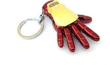 Fantastiqo The Avengers Superhero Iron Man Hand Metallic Keychain/Key Chain/Keyring / Key Ring