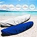 2.6m-6m Kayak Canoe Storage Dust Cover- Waterproof UV Sunblock Shield Protector for 7 Sizes Range Fishing Boat /Kayak / Canoe (Suitable for 9.3-10.5ft Kayak, Silver)