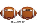 Football Balloons 18" (2 balloons)