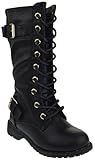 Forever Mango 27K Little Kids Combat Lace Up Boots