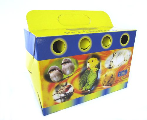 YML Cardboard Carrier for Small Animals or Birds, Small, Lot of 100